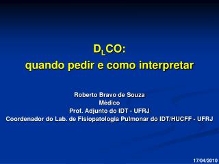 d l co quando pedir e como interpretar