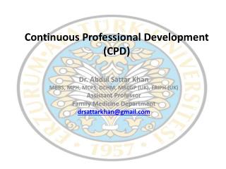 Continuous Professional Development (CPD)