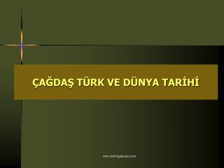 a da t rk ve d nya tar h