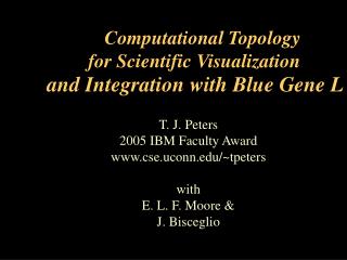 Computational Topology for Scientific Visualization