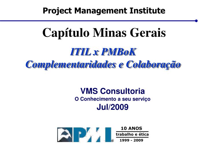 project management institute