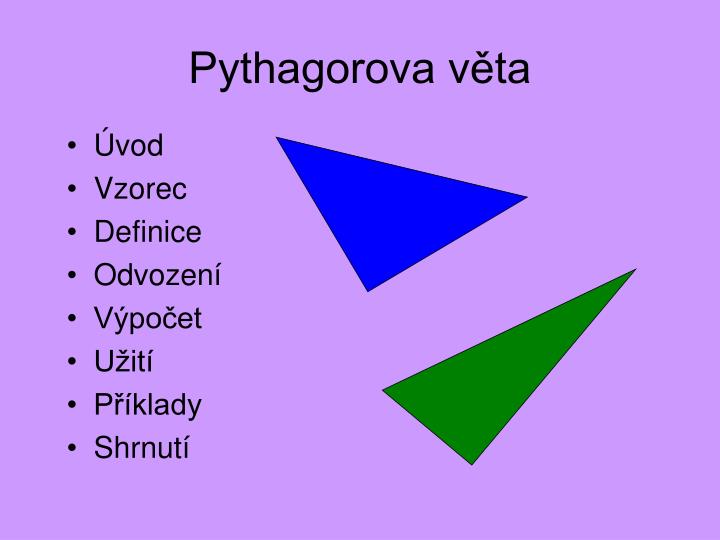 pythagorova v ta