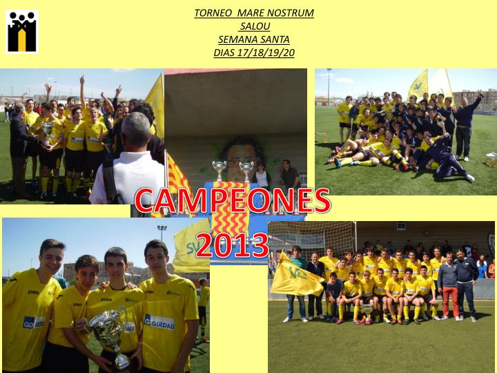 torneo mare nostrum salou semana santa dias 17 18 19 20