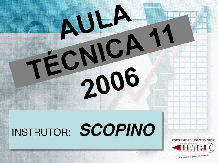 aula t cnica 11 2006