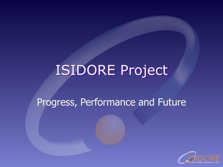 isidore project