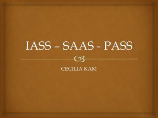 iass saas pass