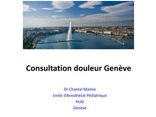 consultation douleur g en ve
