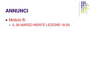 annunci