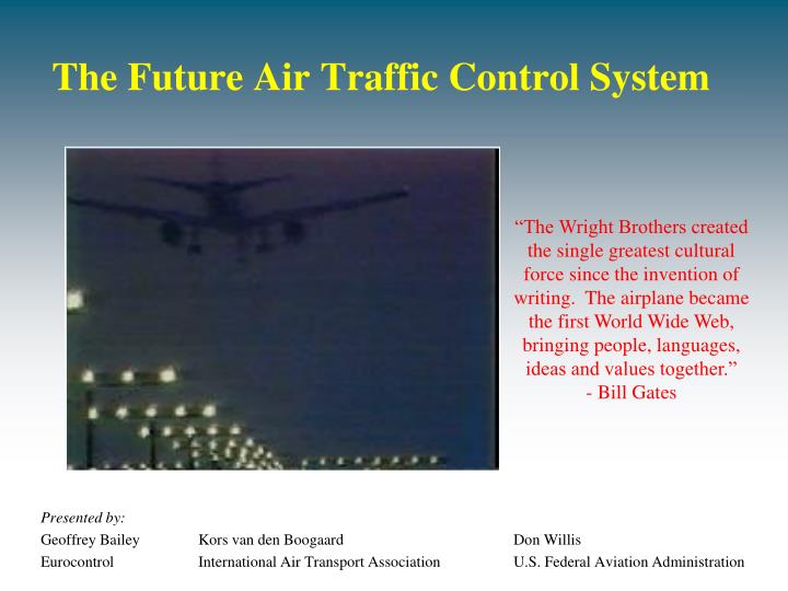 the future air traffic control system