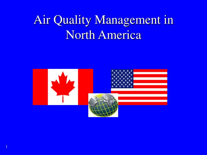 air quality management in north america