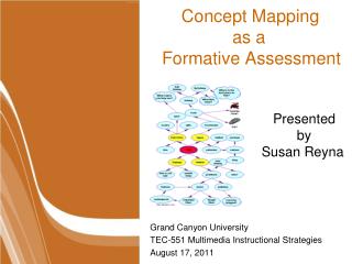 Concept Mapping 		as a Formative Assessment