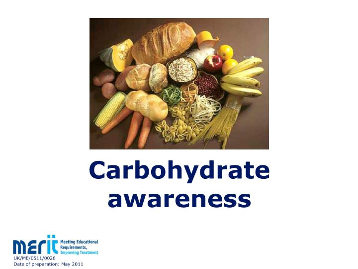 carbohydrate awareness