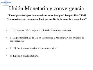 uni n monetaria y convergencia