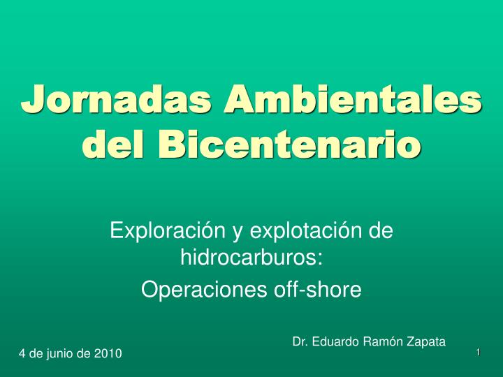 jornadas ambientales del bicentenario