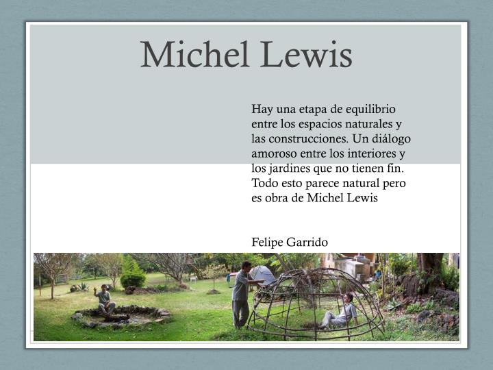 michel lewis