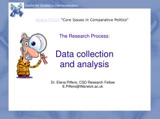 The Research Process: Data collection and analysis
