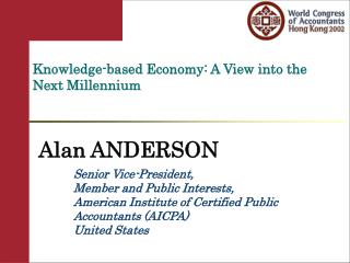 Knowledge-based Economy: A View into the Next Millennium