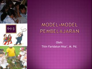 model model pembelajaran
