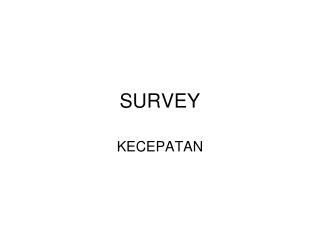survey