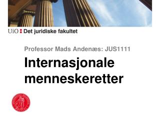 professor mads anden s jus1111