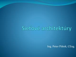 sie ov architekt ry