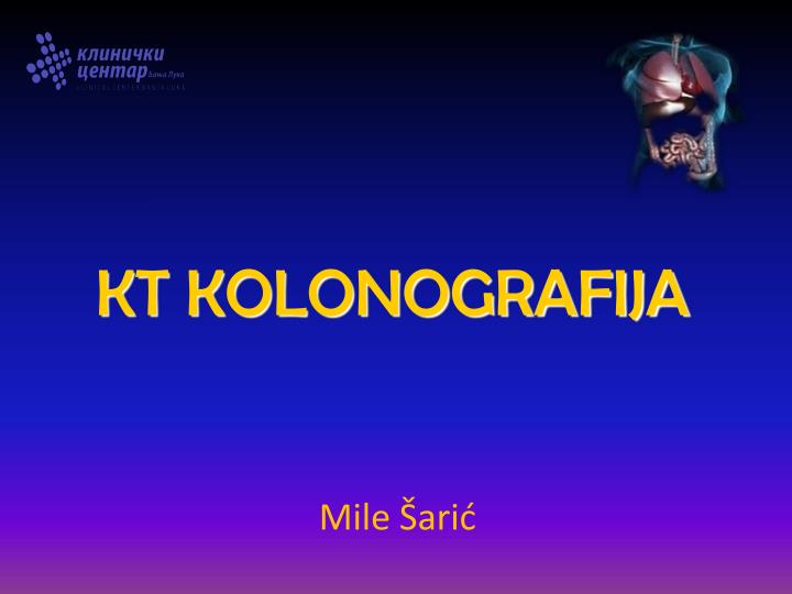 kt kolonografija mile ari