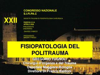 FISIOPATOLOGIA DEL POLITRAUMA