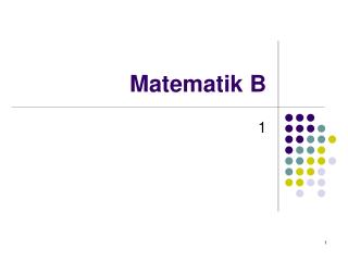 matematik b