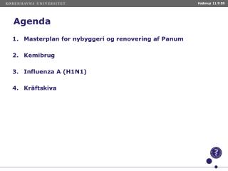agenda