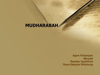 mudharabah
