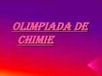 OLIMPIADA DE CHIMIE - slide 1