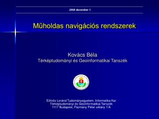 m holdas navig ci s rendszerek