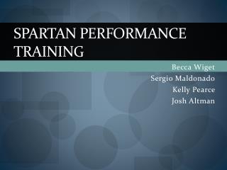 Spartan Performance Training