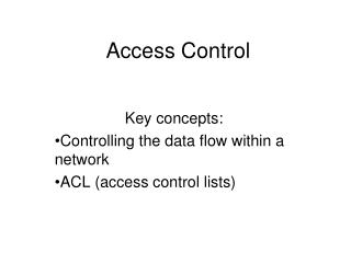 Access Control