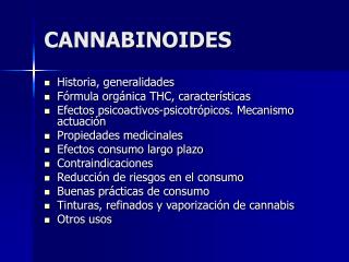 cannabinoides