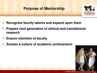 Purpose of Mentorship