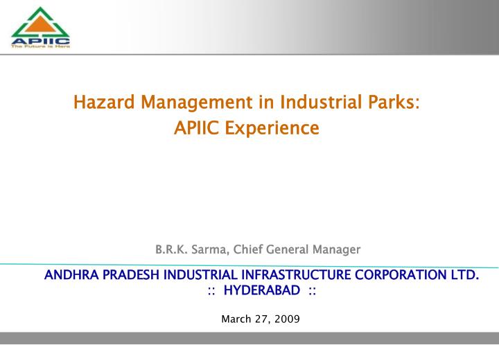 andhra pradesh industrial infrastructure corporation ltd hyderabad