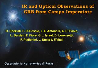 IR and Optical Observations of GRB from Campo Imperatore