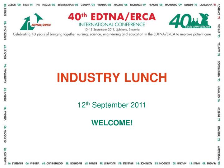 industry lunch