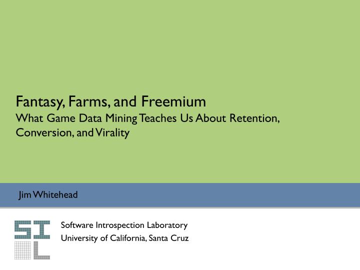 fantasy farms and freemium what game data mining teaches us about retention conversion and virality