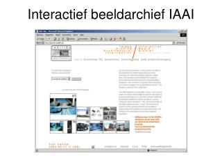 Interactief beeldarchief IAAI