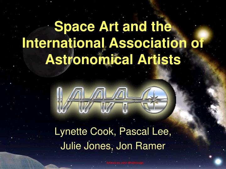 space art and the international association of astronomical artists