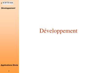 d veloppement