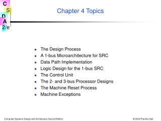 Chapter 4 Topics