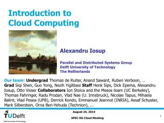 Introduction to Cloud Computing