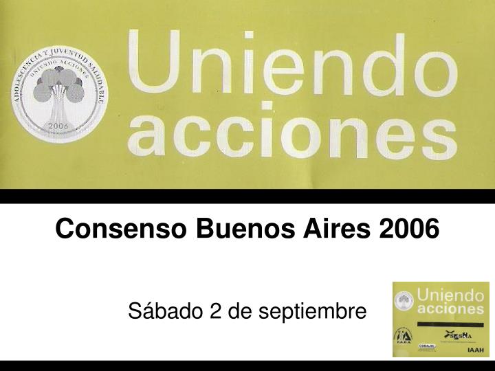 consenso buenos aires 2006