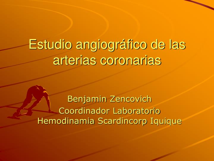 estudio angiogr fico de las arterias coronarias