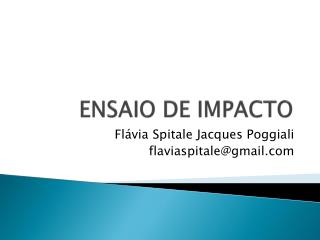 ensaio de impacto