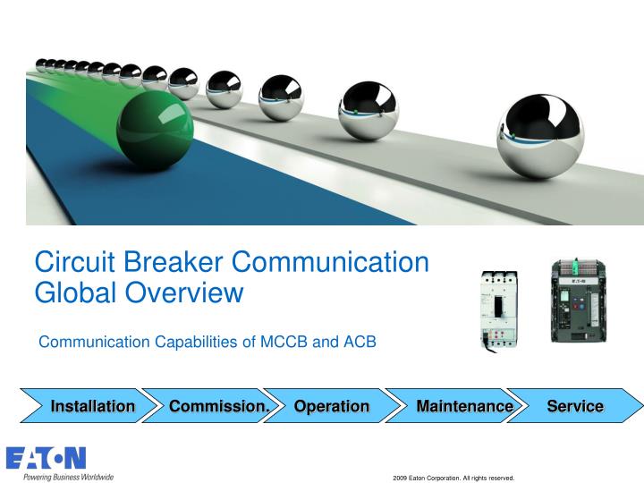 communication capabilities of mccb and acb
