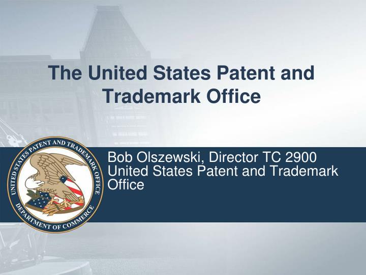 the united states patent and trademark office